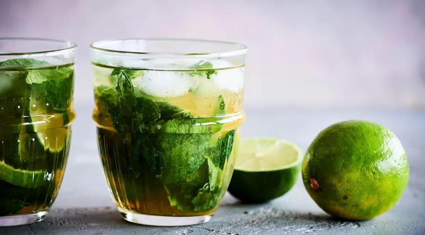   Mojito z zielonej herbaty