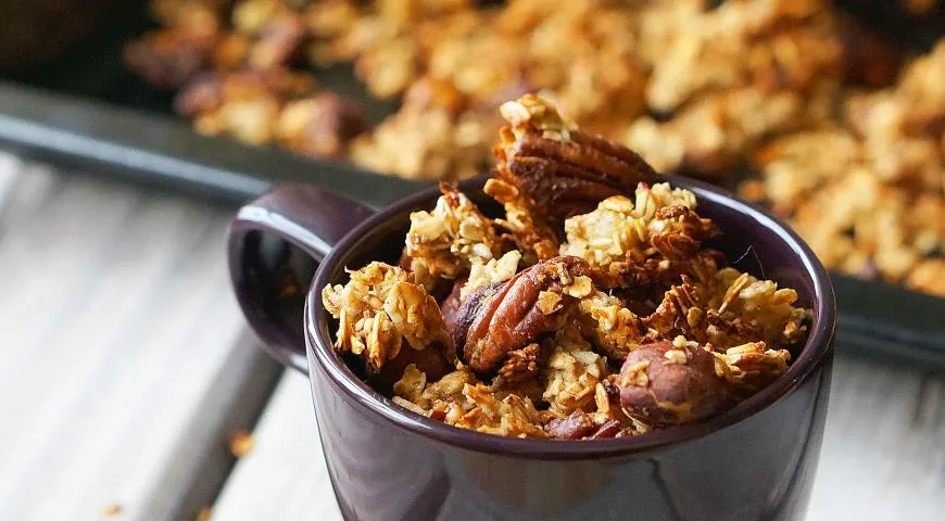 Granola bananowa