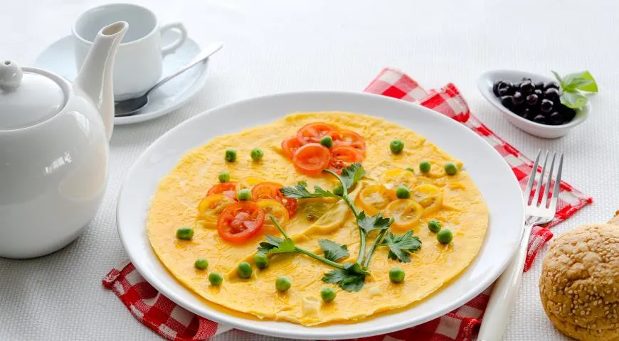 Omlet „Kwietna Łąka”