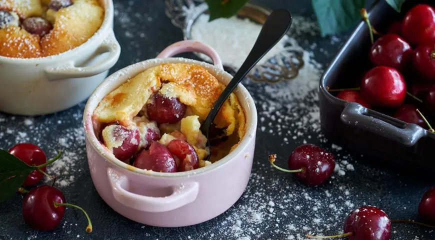   Clafoutis z wiśniami