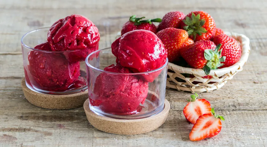 Sorbet truskawkowy